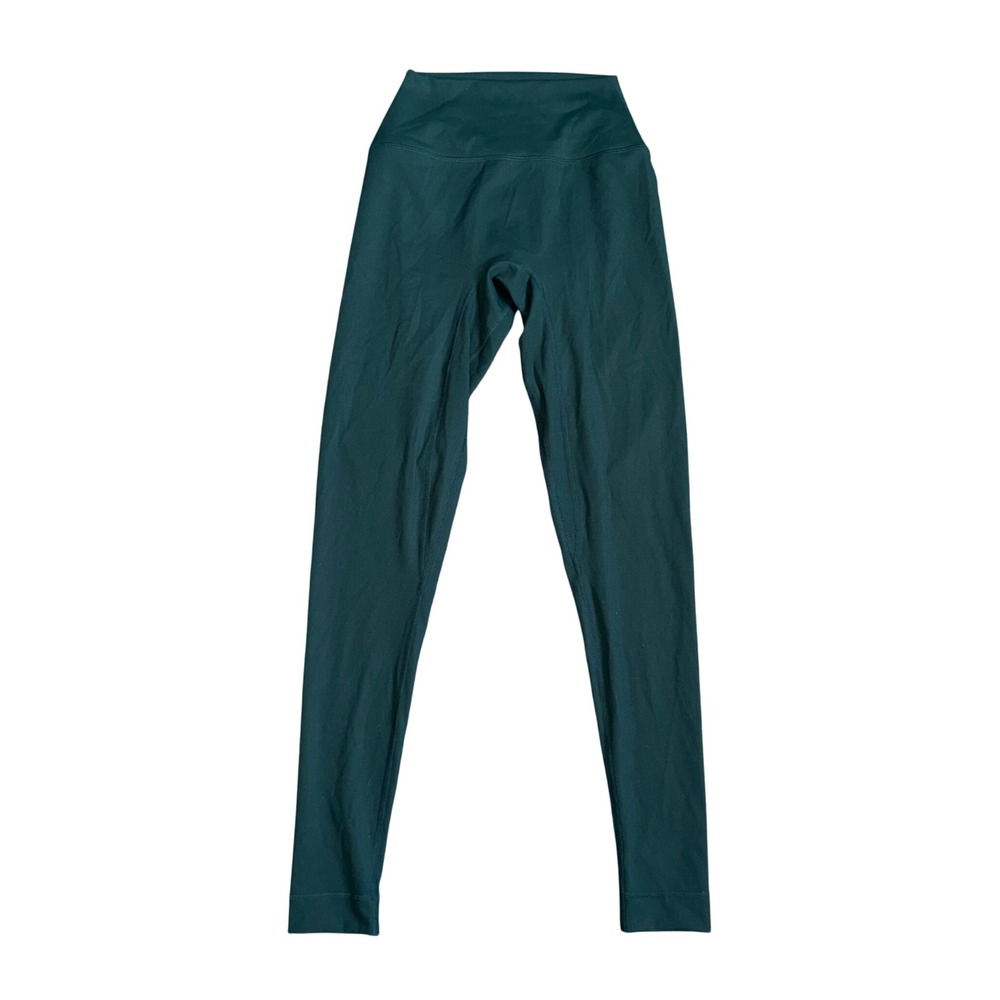 SET Active Sportbody Leggings Womens M Green Excellent High Waist Yoga Pants